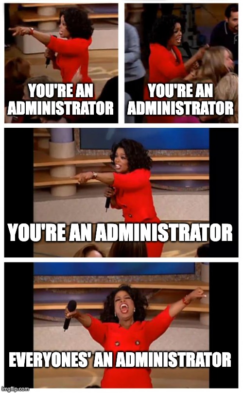 Magento admin everyone is full administrator