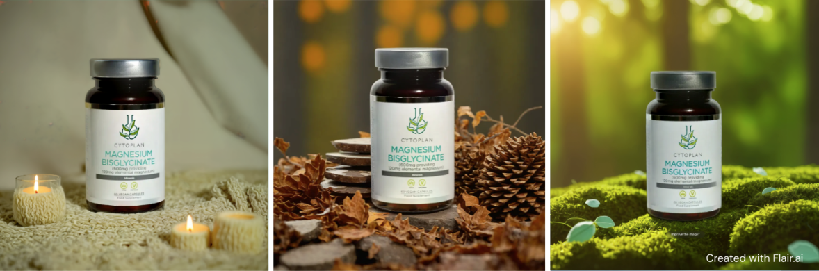 Outputs from Flair: Versions 1