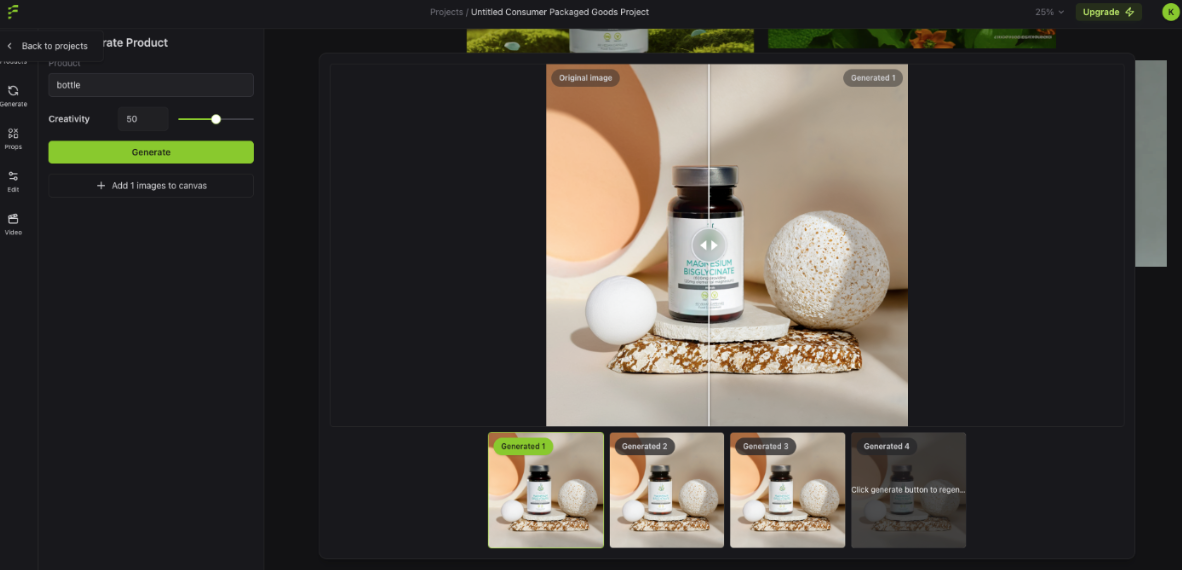 Iterating versions with Flair